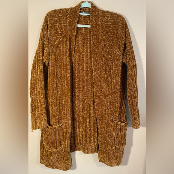 Natural Reflections Chenille Cardigan, Size XL, EUC - Picture 2 of 7